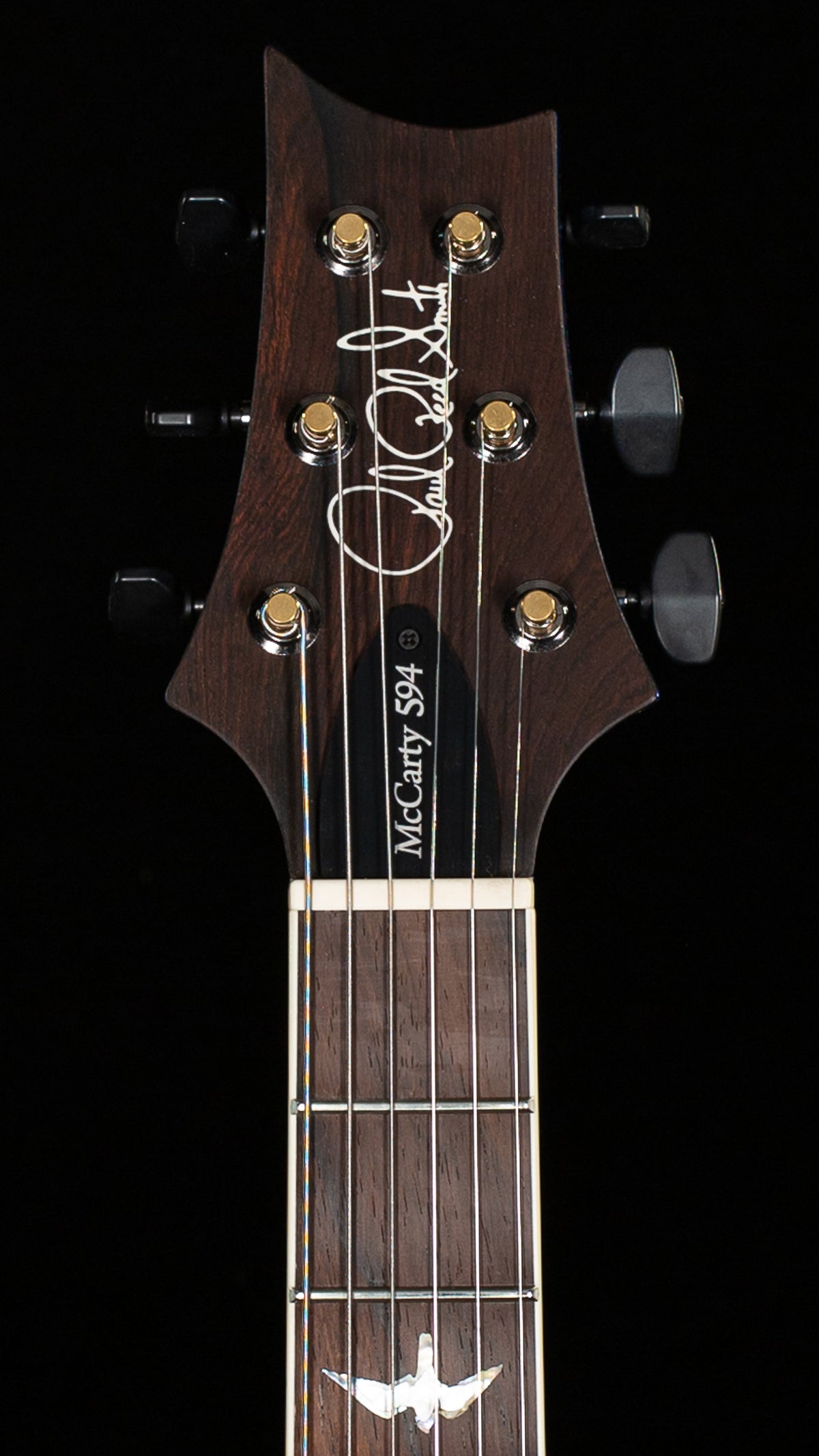 PRS Wood Library Willcutt Exclusive McCarty 594 Hollowbody II Violet Blue Burst 10 Top (131)