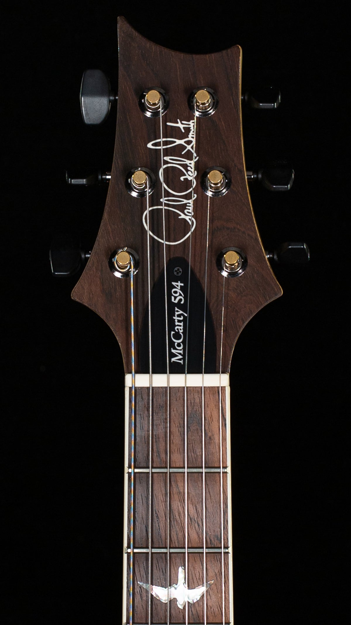 PRS Wood Library Willcutt Exclusive McCarty 594 Hollowbody II Whale Blue 10 Top (134)