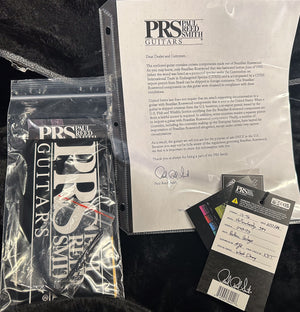 PRS Wood Library Willcutt Exclusive McCarty 594 Hollowbody II Fire Red Smokeburst 10 Top (135)