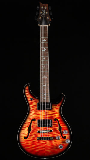 PRS Wood Library Willcutt Exclusive McCarty 594 Hollowbody II Blood Orange Smokeburst 10 Top (136)