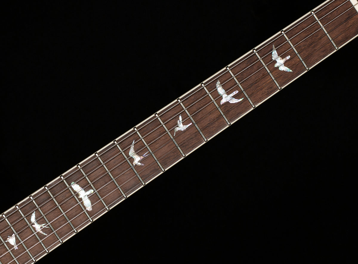 PRS Wood Library Willcutt Exclusive McCarty 594 Hollowbody II Blood Orange Smokeburst 10 Top (136)