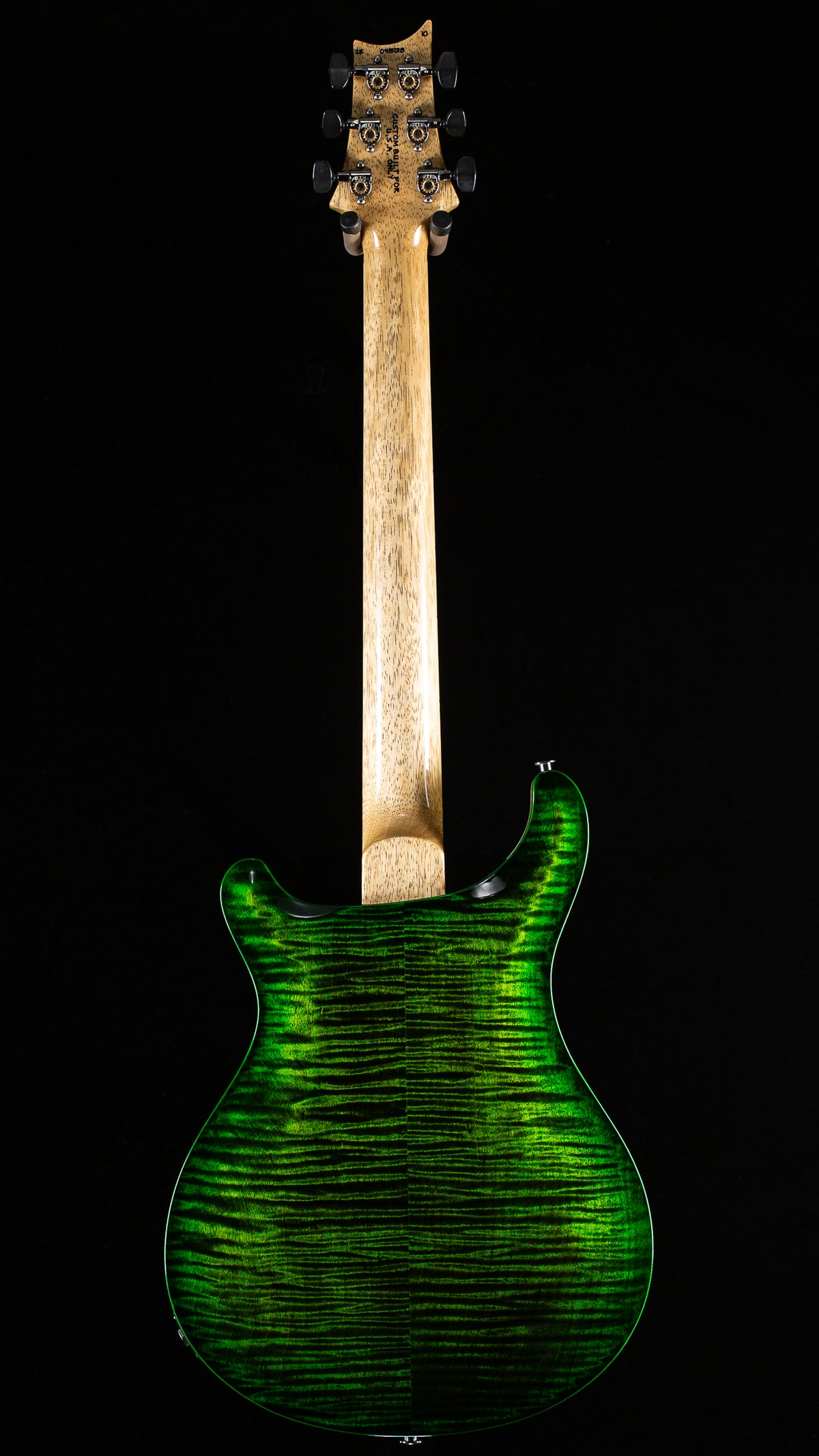 PRS Wood Library Willcutt Exclusive McCarty 594 Hollowbody II Eriza Verde Smokeburs Smokeburst 10 Top (138)