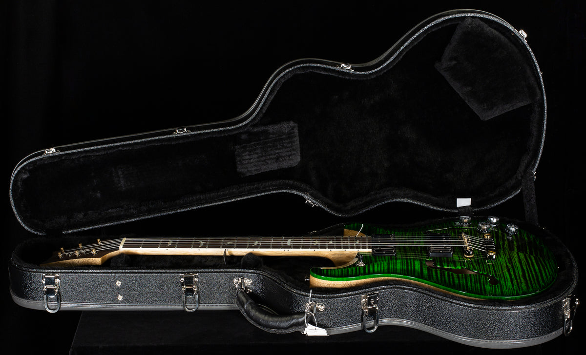 PRS Wood Library Willcutt Exclusive McCarty 594 Hollowbody II Eriza Verde Smokeburs Smokeburst 10 Top (138)