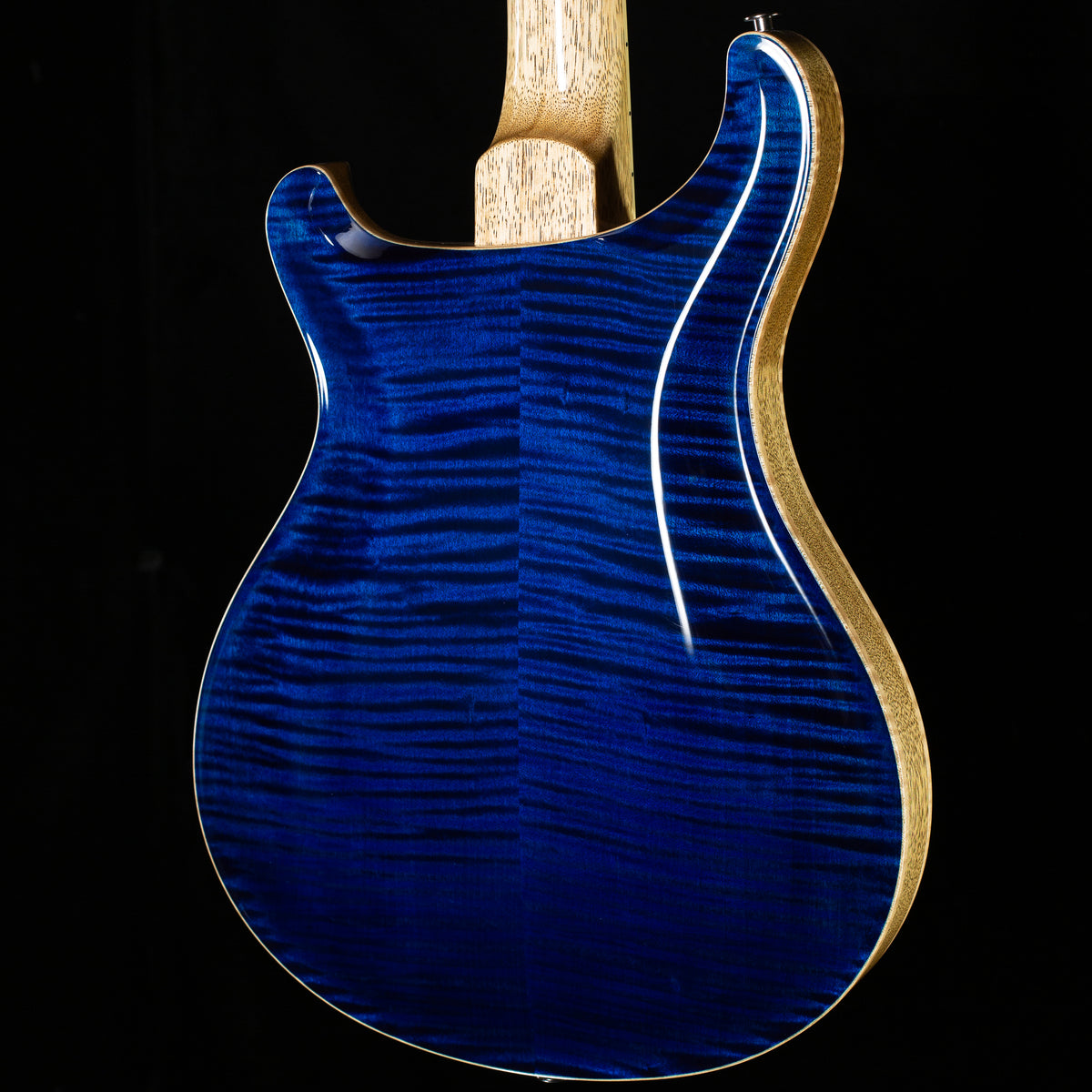 PRS Wood Library Willcutt Exclusive McCarty 594 Hollowbody II Whale Blue Natural Back 10 Top (139)