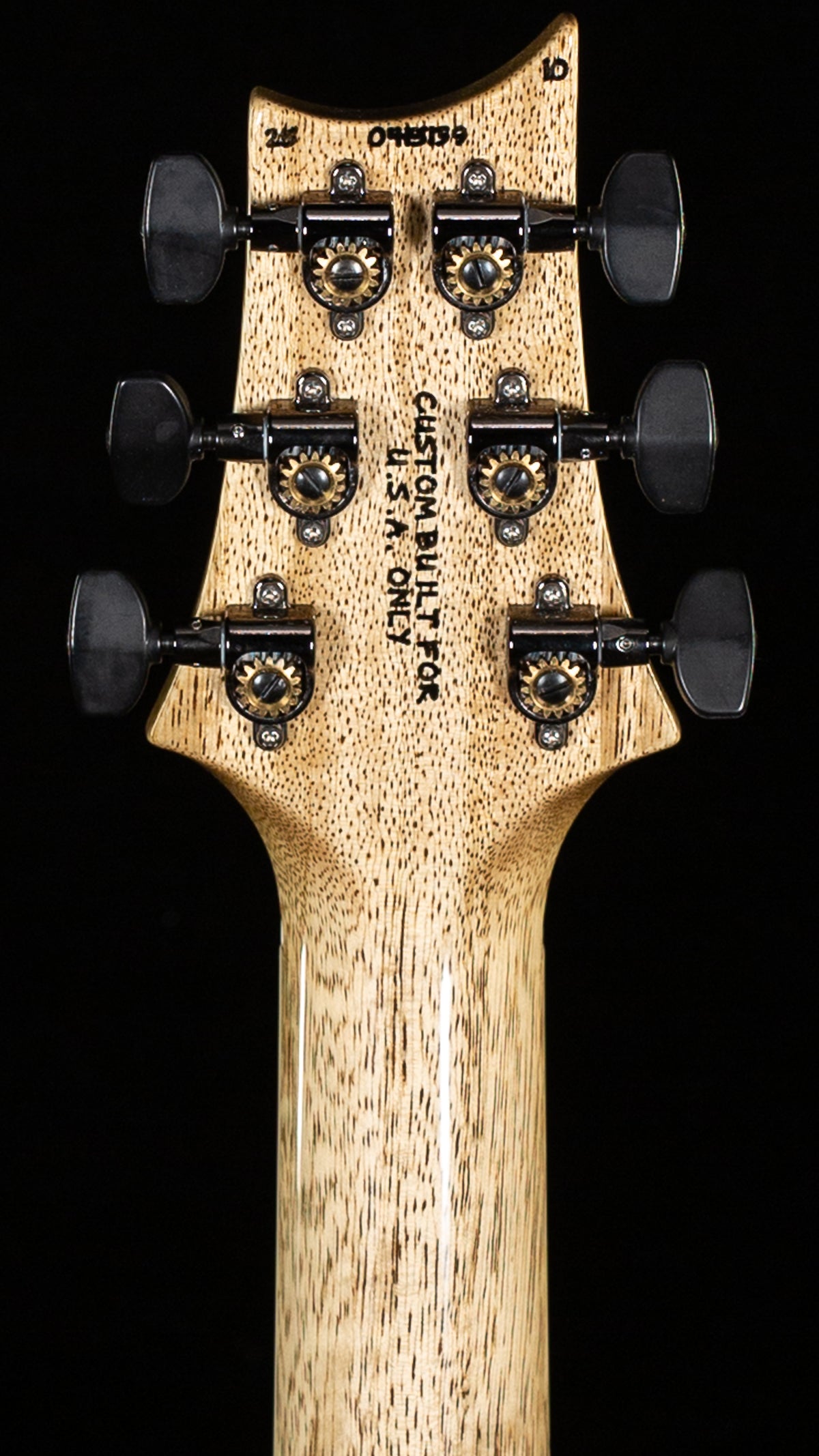 PRS Wood Library Willcutt Exclusive McCarty 594 Hollowbody II Whale Blue Natural Back 10 Top (139)