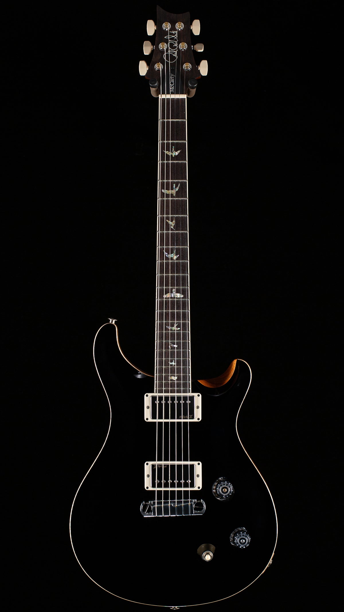 PRS McCarty Black Top Natural Back (451)