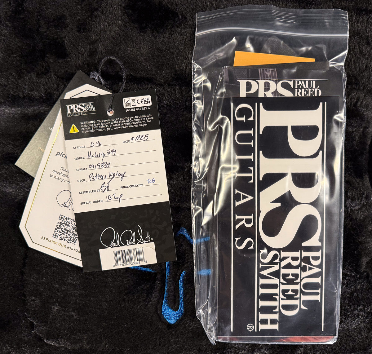 PRS McCarty 594 Aurora Borealis 10 Top (839)