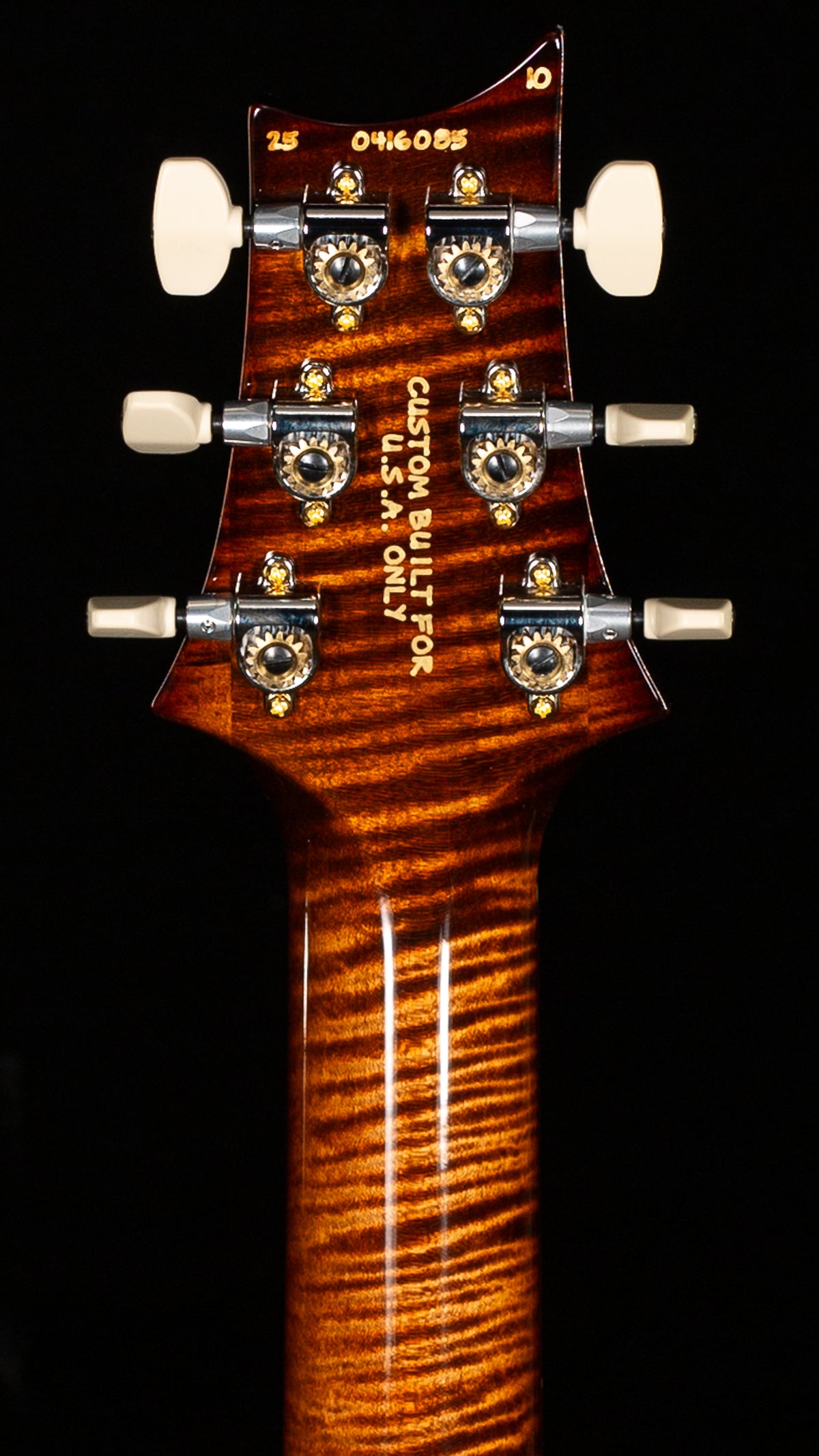 PRS Wood Library Willcutt Exclusive Hollowbody II Piezo Copperhead Burst Stained Neck 10 Top (085)