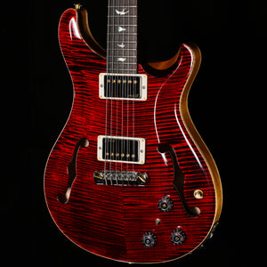 PRS Wood Library Willcutt Exclusive Hollowbody II Piezo Red Tiger Stained Neck 10 Top (086)