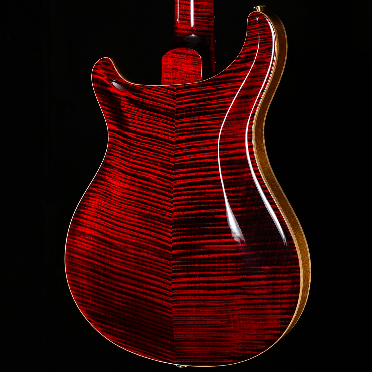 PRS Wood Library Willcutt Exclusive Hollowbody II Piezo Red Tiger Stained Neck 10 Top (086)