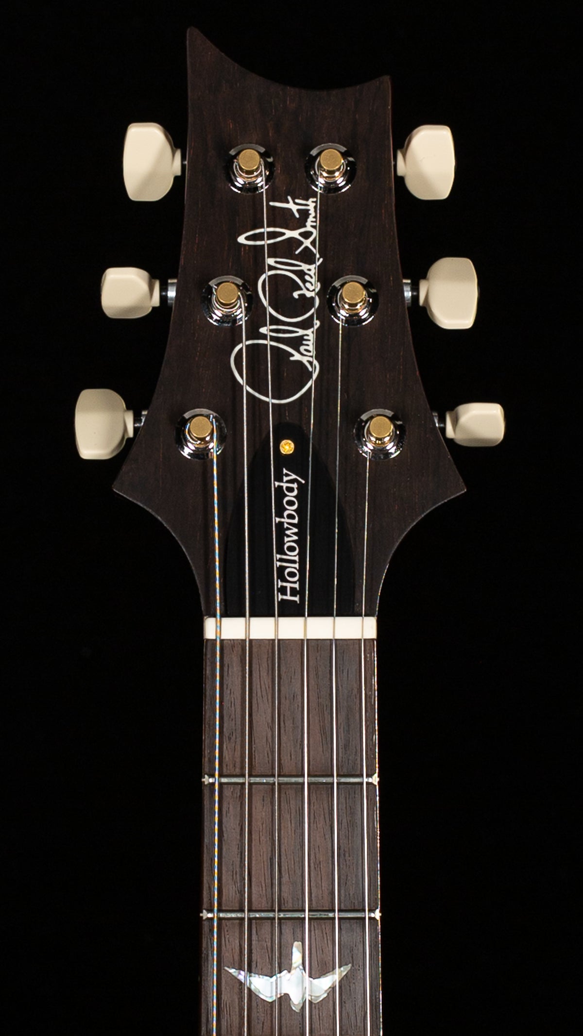 PRS Wood Library Willcutt Exclusive Hollowbody II Piezo Red Tiger Stained Neck 10 Top (086)