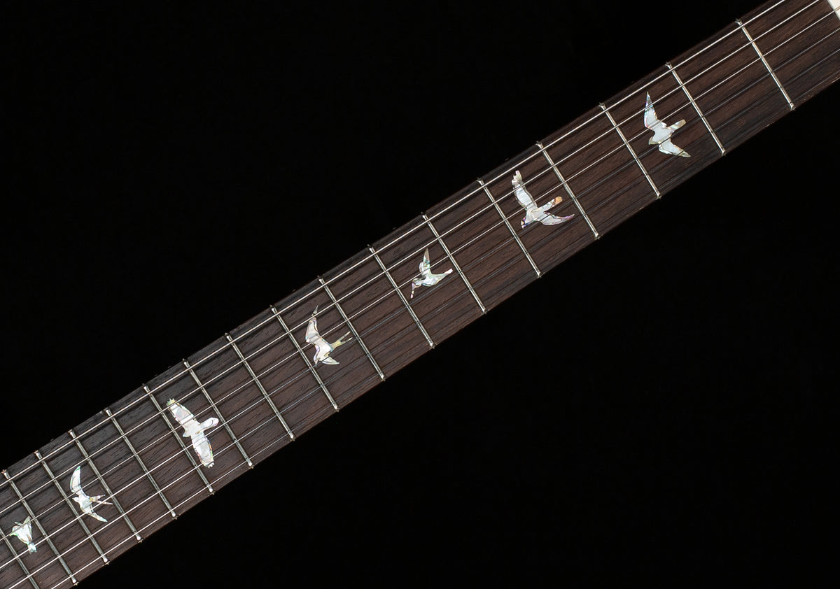 PRS Wood Library Willcutt Exclusive Hollowbody II Piezo Red Tiger Stained Neck 10 Top (086)