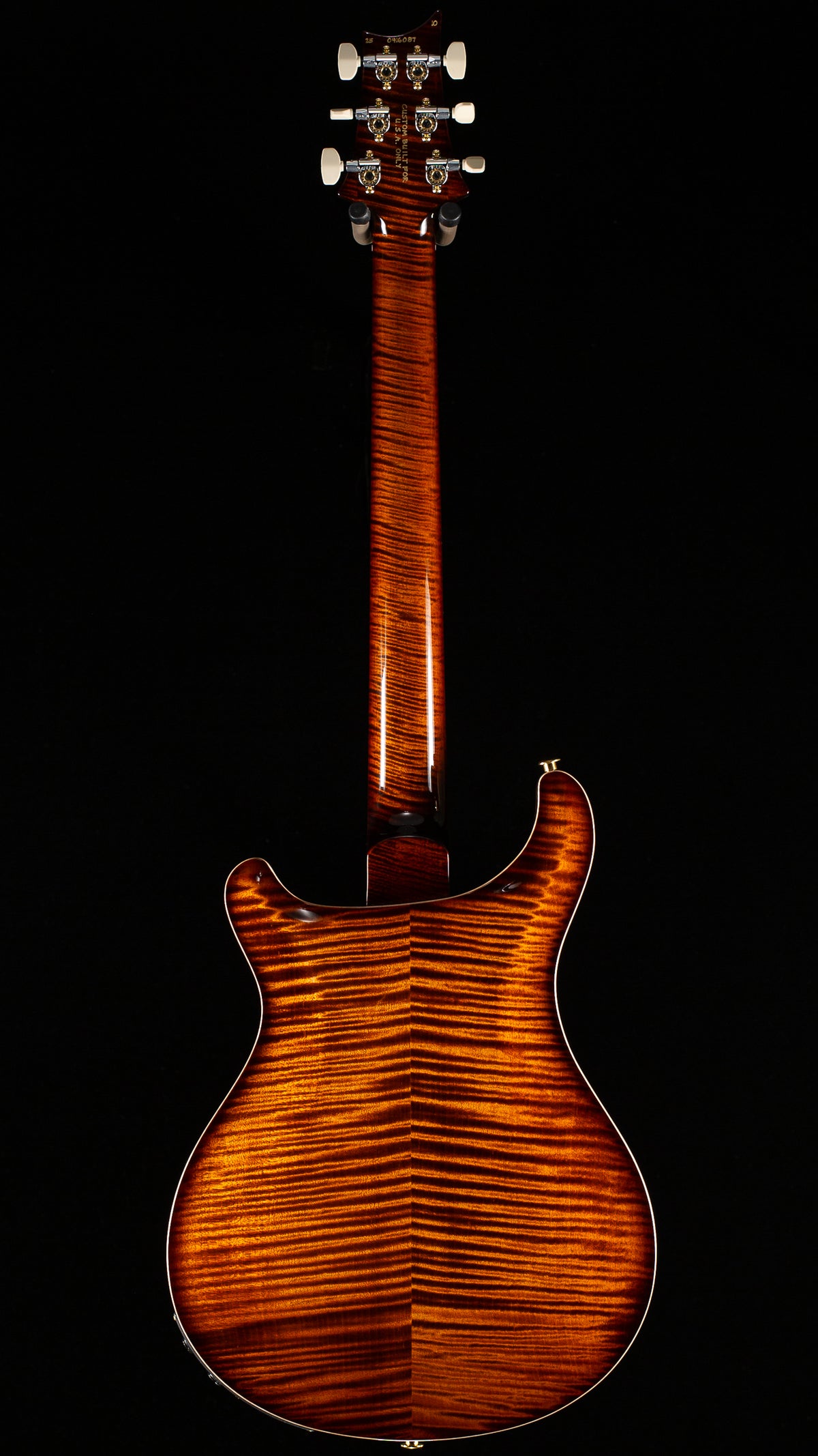 PRS Wood Library Willcutt Exclusive Hollowbody II Piezo Copperhead Burst Stained Neck 10 Top (087)