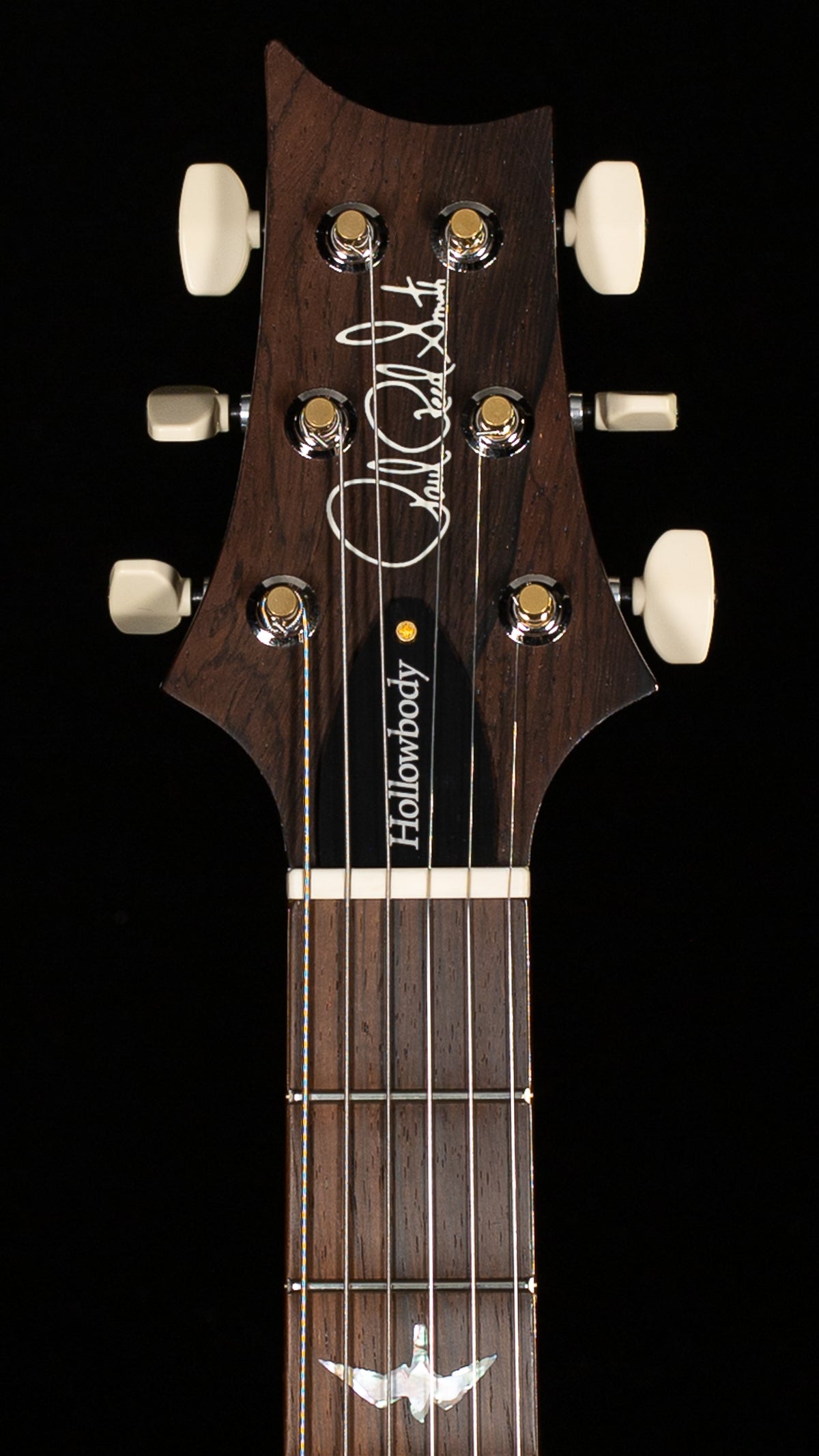 PRS Wood Library Willcutt Exclusive Hollowbody II Piezo Copperhead Burst Stained Neck 10 Top (087)