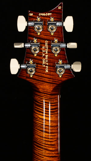 PRS Wood Library Willcutt Exclusive Hollowbody II Piezo Copperhead Burst Stained Neck 10 Top (087)