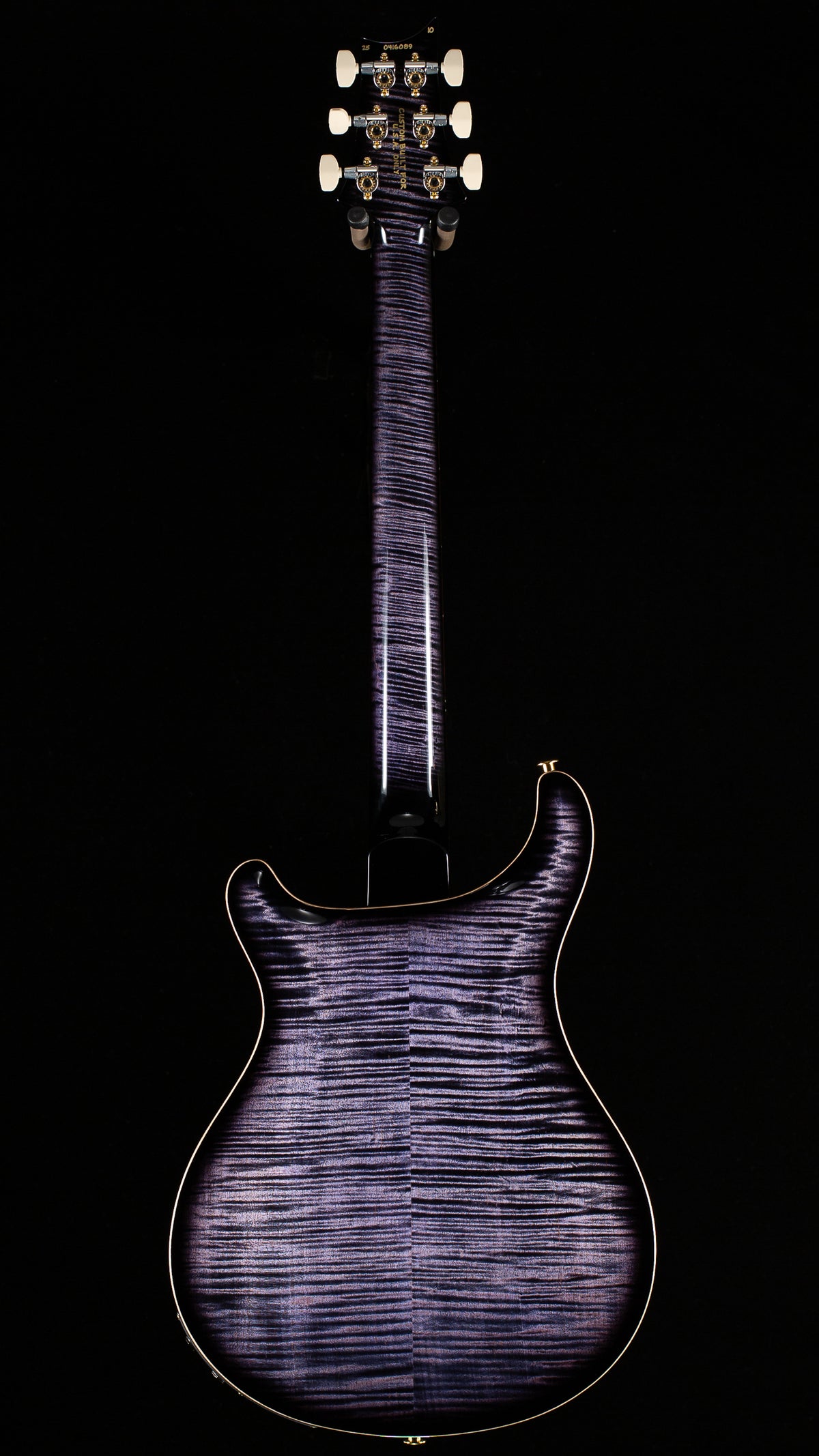 PRS Wood Library Willcutt Exclusive Hollowbody II Piezo Purple Mist Stained Neck 10 Top Quilt (089)