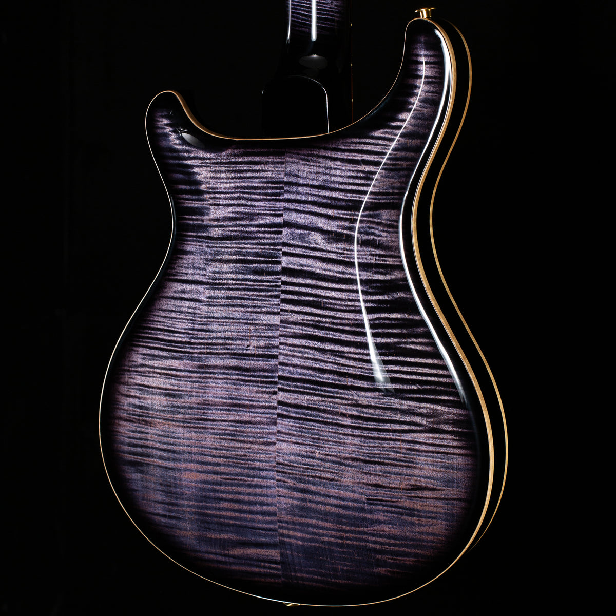 PRS Wood Library Willcutt Exclusive Hollowbody II Piezo Purple Mist Stained Neck 10 Top Quilt (089)