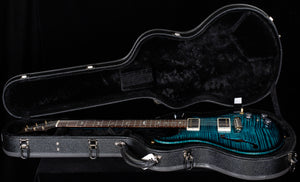 PRS Wood Library Willcutt Exclusive Hollowbody II Piezo Cobalt Smokeburst Stained Neck 10 Top Quilt (090)