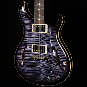 PRS Wood Library Willcutt Exclusive Hollowbody II Piezo Purple Mist Stained Neck 10 Top Quilt (091)