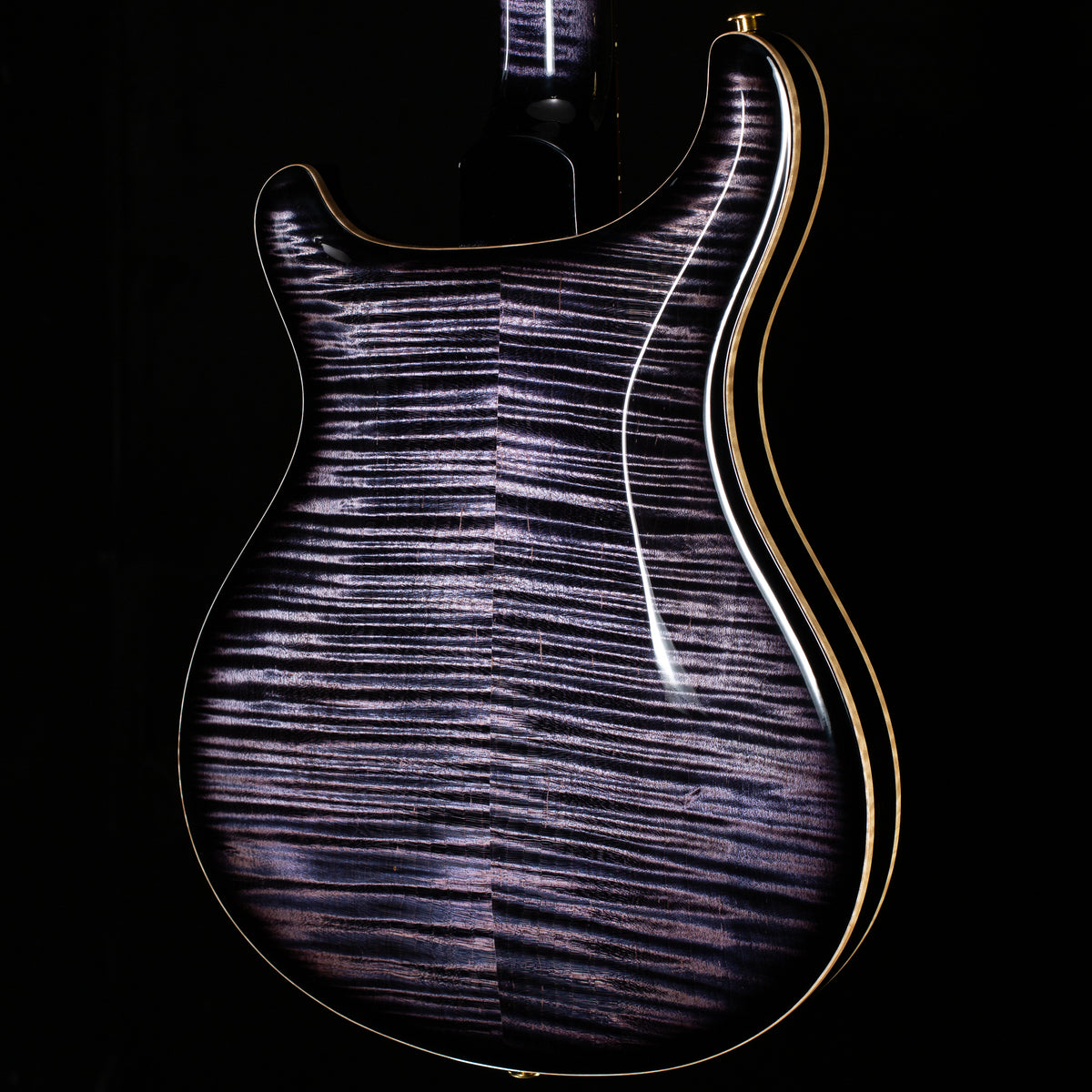 PRS Wood Library Willcutt Exclusive Hollowbody II Piezo Purple Mist Stained Neck 10 Top Quilt (091)