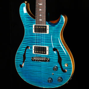 PRS Wood Library Willcutt Exclusive Hollowbody II Piezo Carroll Blue Stained Neck 10 Top (092)