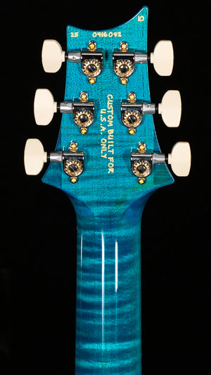 PRS Wood Library Willcutt Exclusive Hollowbody II Piezo Carroll Blue Stained Neck 10 Top (092)