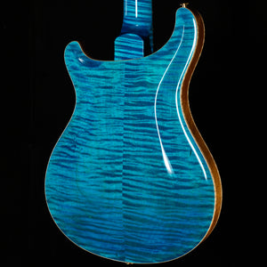 PRS Wood Library Willcutt Exclusive Hollowbody II Piezo Carroll Blue Stained Neck 10 Top (093)