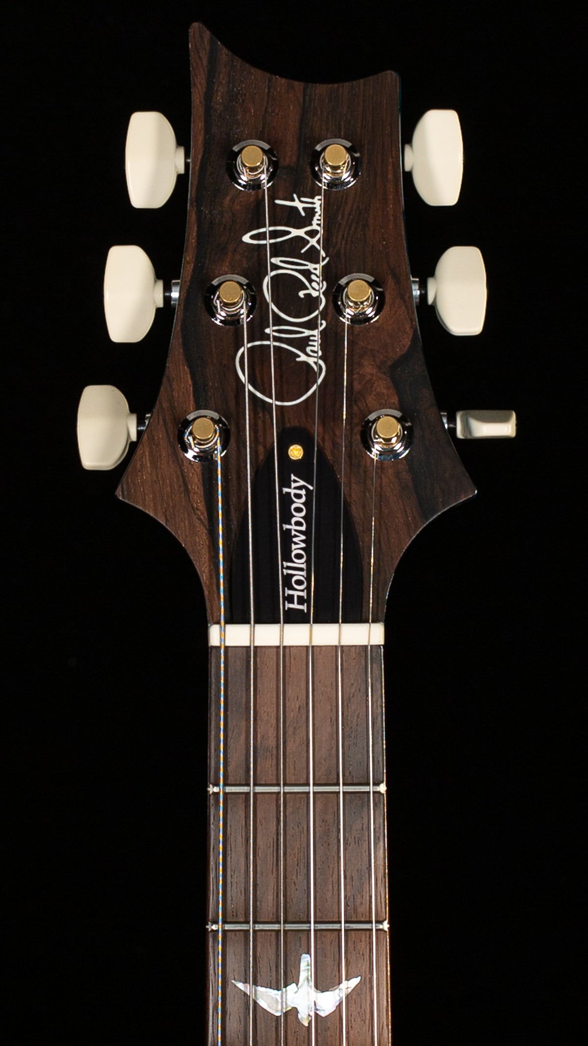 PRS Wood Library Willcutt Exclusive Hollowbody II Piezo Carroll Blue Stained Neck 10 Top (093)