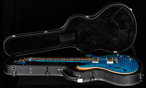 PRS Wood Library Willcutt Exclusive Hollowbody II Piezo Carroll Blue Stained Neck 10 Top (093)