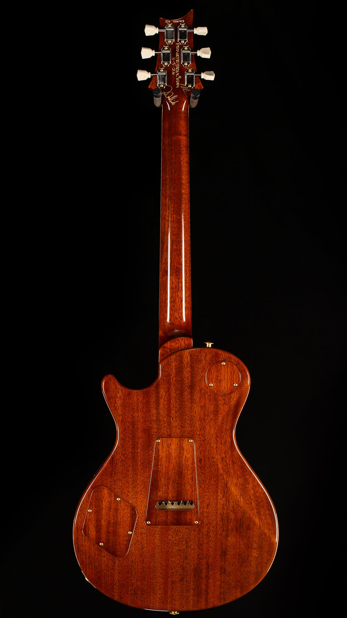 PRS Private Stock 11094 McCarty 594 Singlecut Semi-Hollow Bahamian Blue Burst (413)