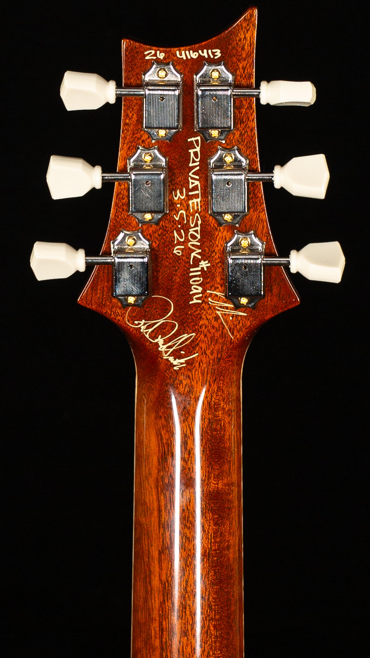 PRS Private Stock 11094 McCarty 594 Singlecut Semi-Hollow Bahamian Blue Burst (413)