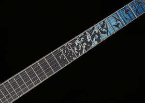 PRS Private Stock 11088 Custom 24-08 Birds of Flight Whale Blue Fade (419)