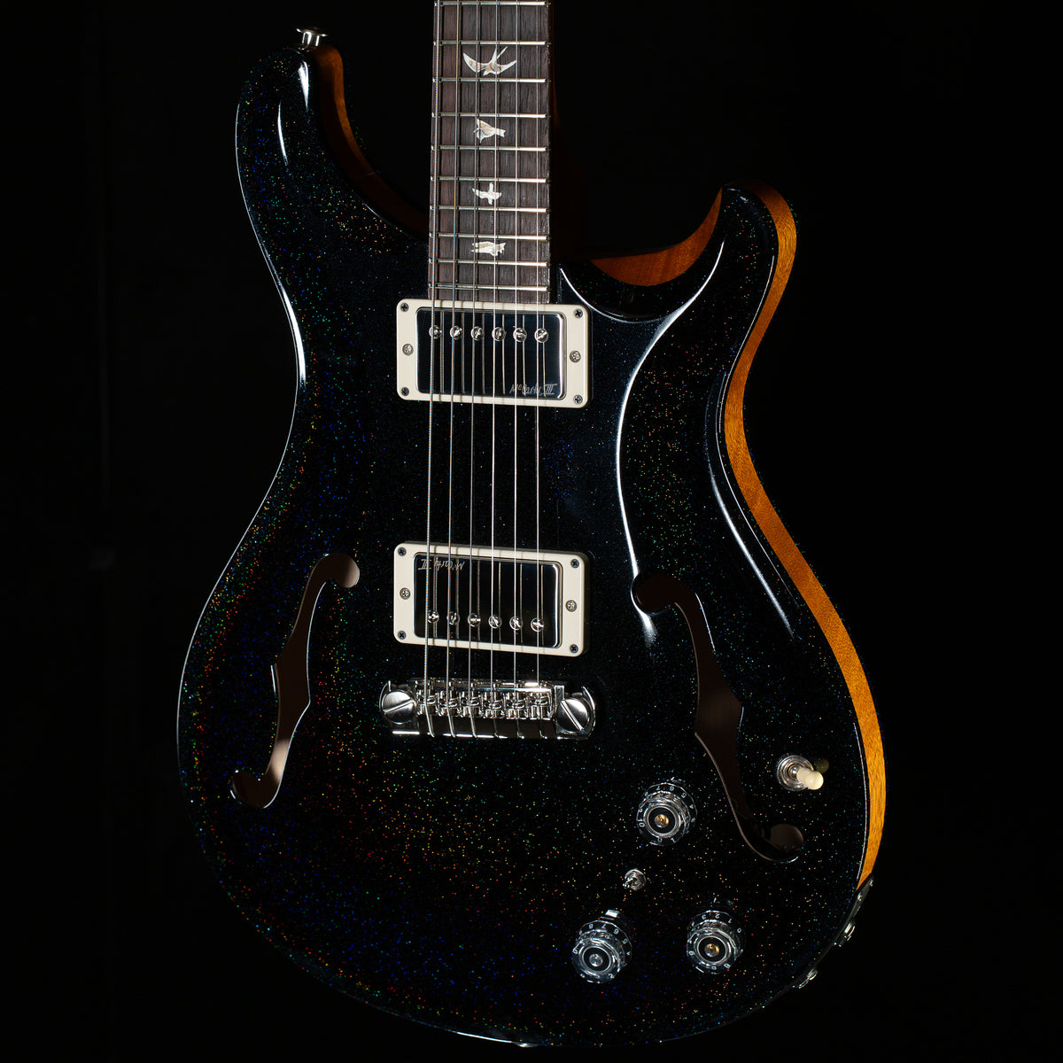 PRS Hollowbody II Piezo Black Rainbow Holoflake (671)