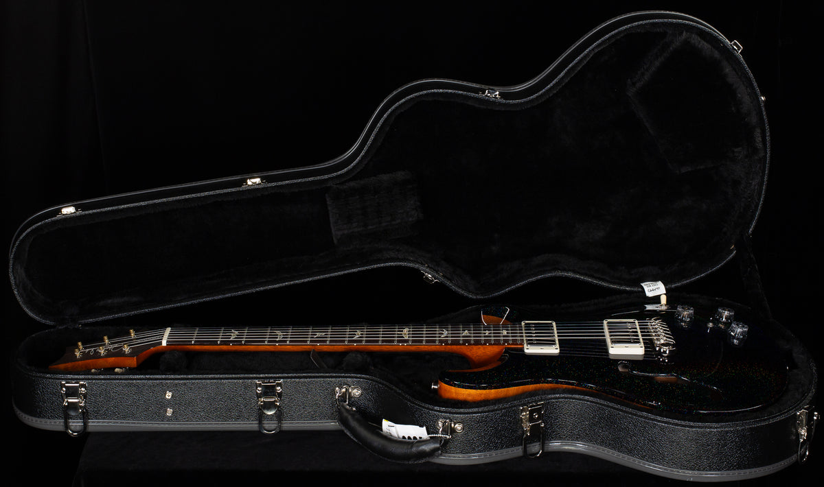 PRS Hollowbody II Piezo Black Rainbow Holoflake (671)