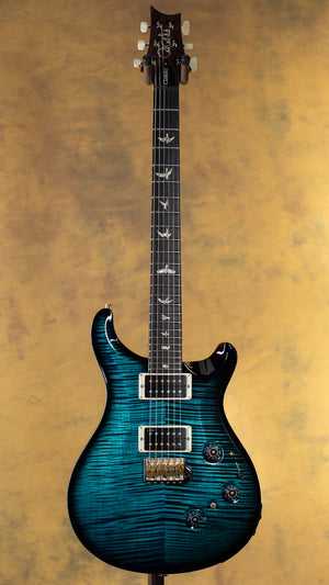 2025 PRS Custom 24 Piezo 10 Top Cobalt Smoke Burst