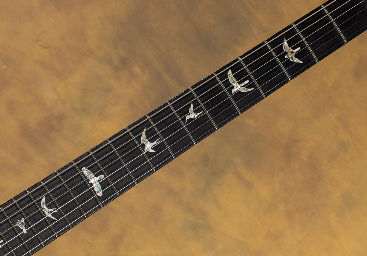 2025 PRS Custom 24 Piezo 10 Top Cobalt Smoke Burst