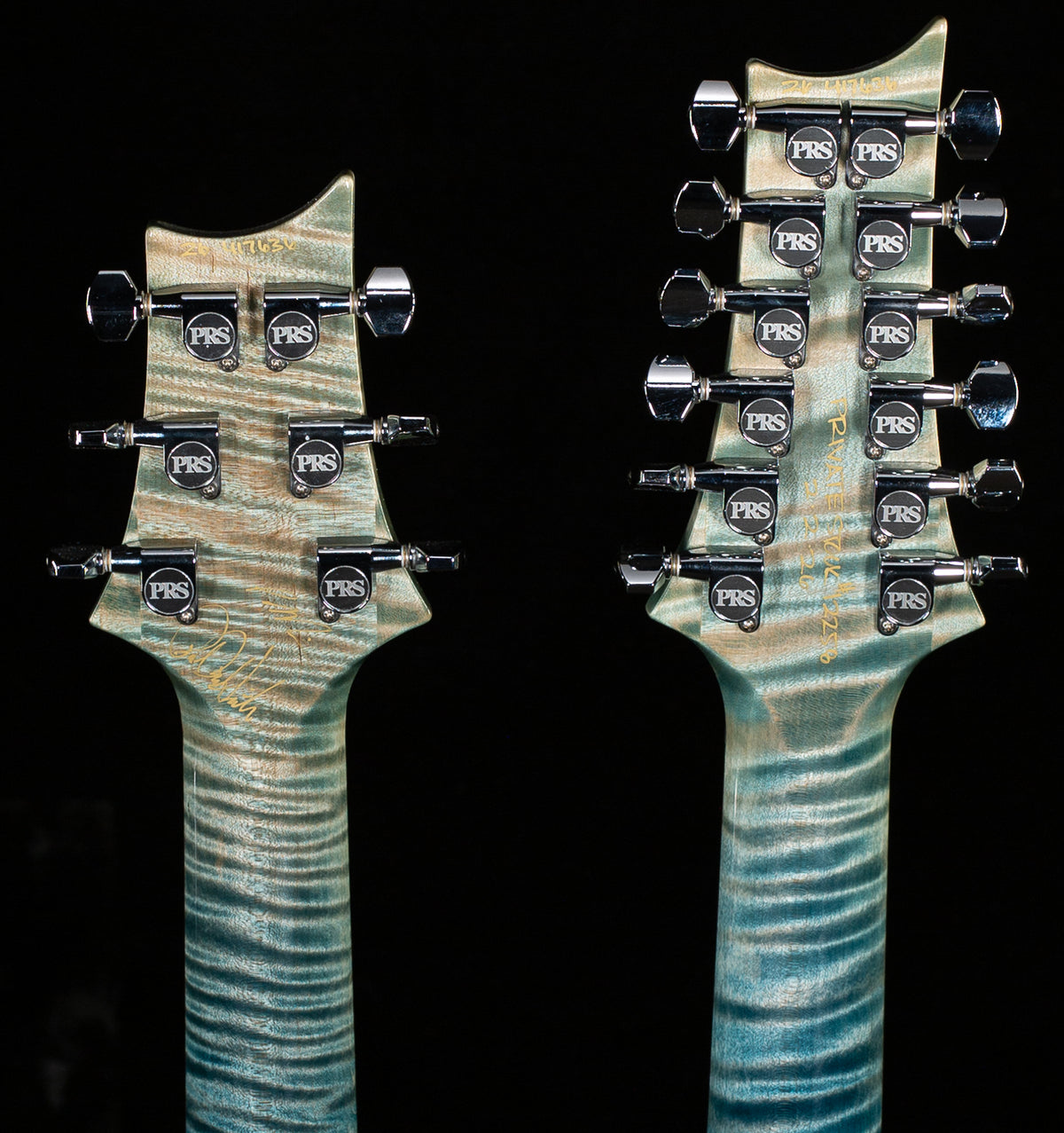 PRS Private Stock 12258 Custom 22 6/12 Doubleneck Slate Glow (636)