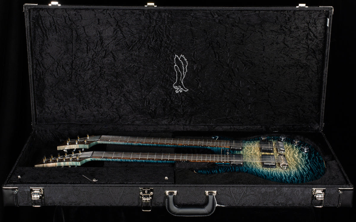 PRS Private Stock 12258 Custom 22 6/12 Doubleneck Slate Glow (636)