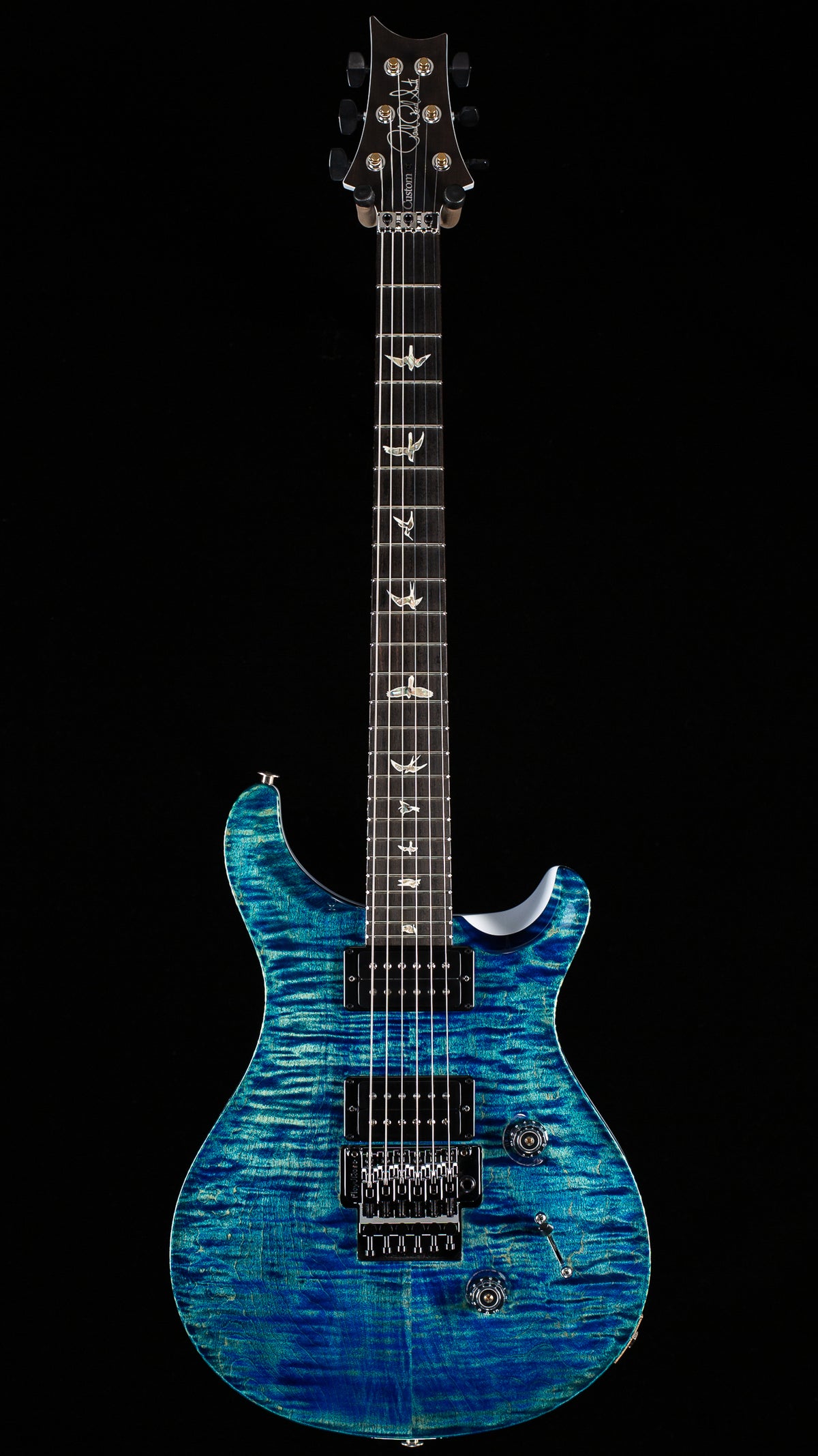 PRS Custom 24 Floyd River Blue Pearl (511)