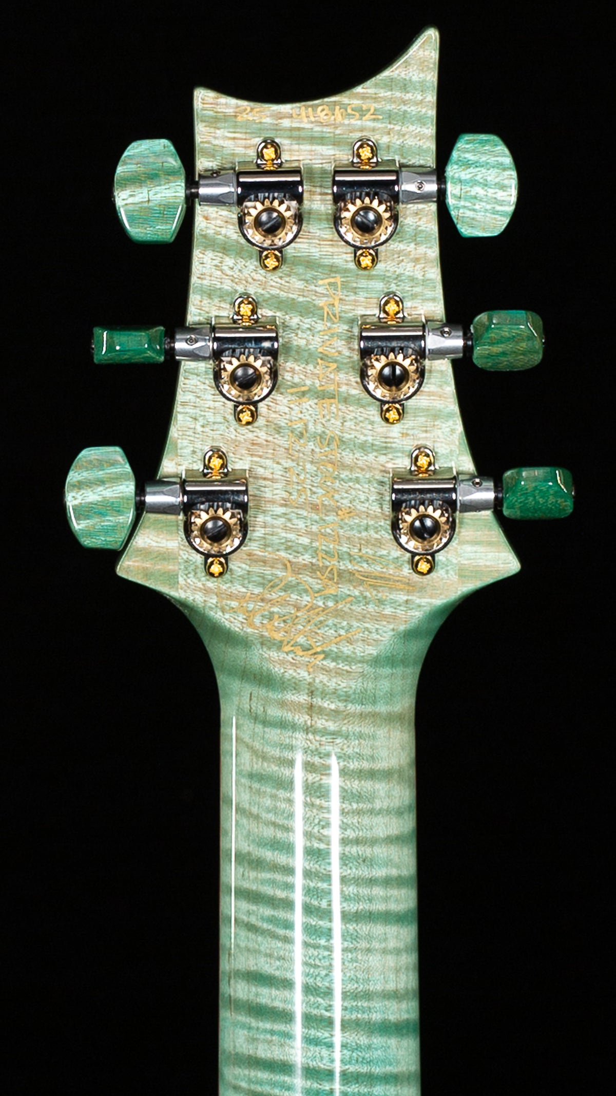 PRS Private Stock 12259 Custom 24 Bahamian Blue Glow Koi Fish(652)