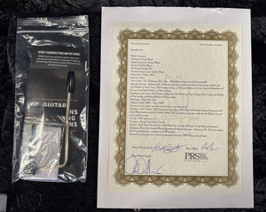 PRS Private Stock 12259 Custom 24 Bahamian Blue Glow Koi Fish(652)