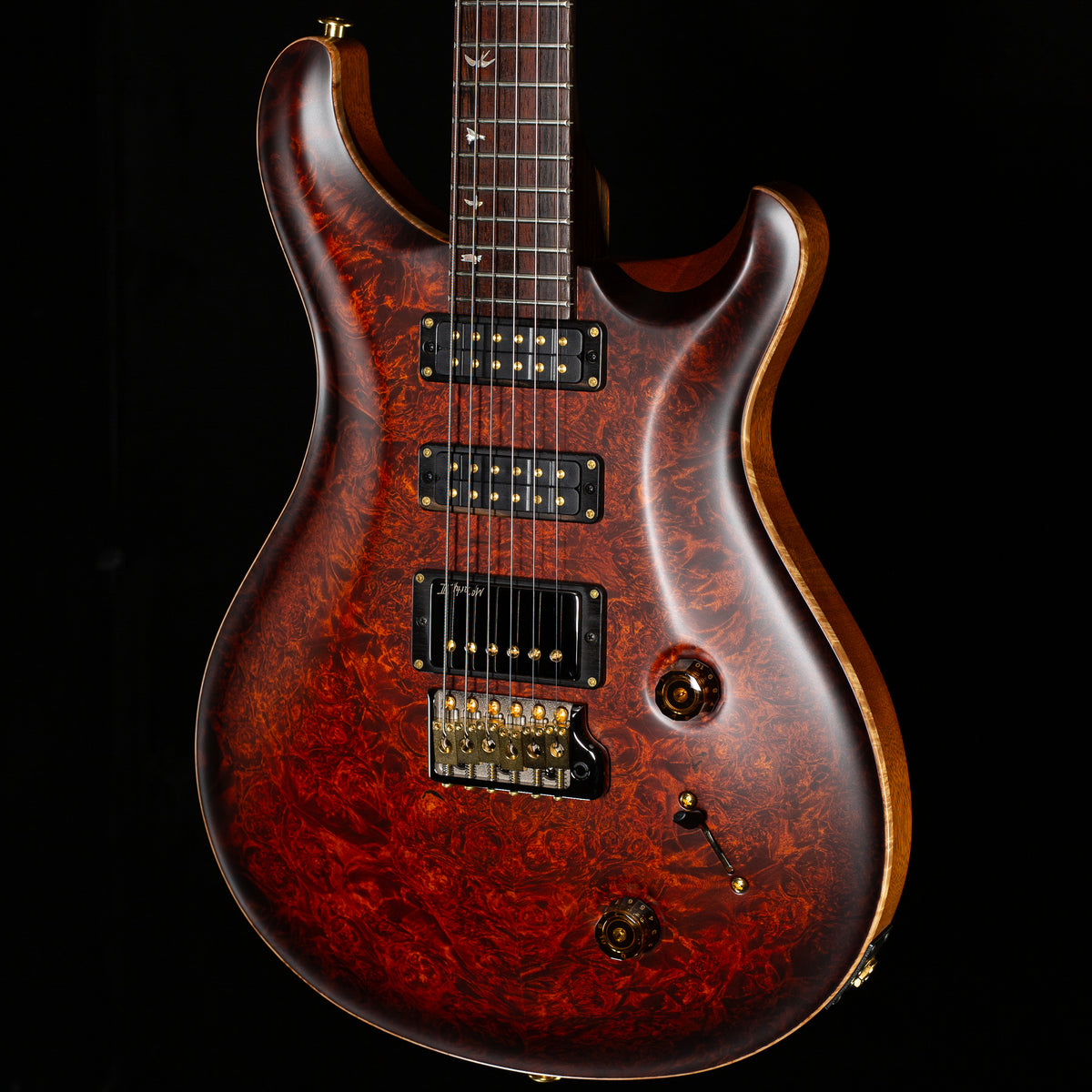 PRS Private Stock 12262 Studio Electric Tiger Maple Burl (653)