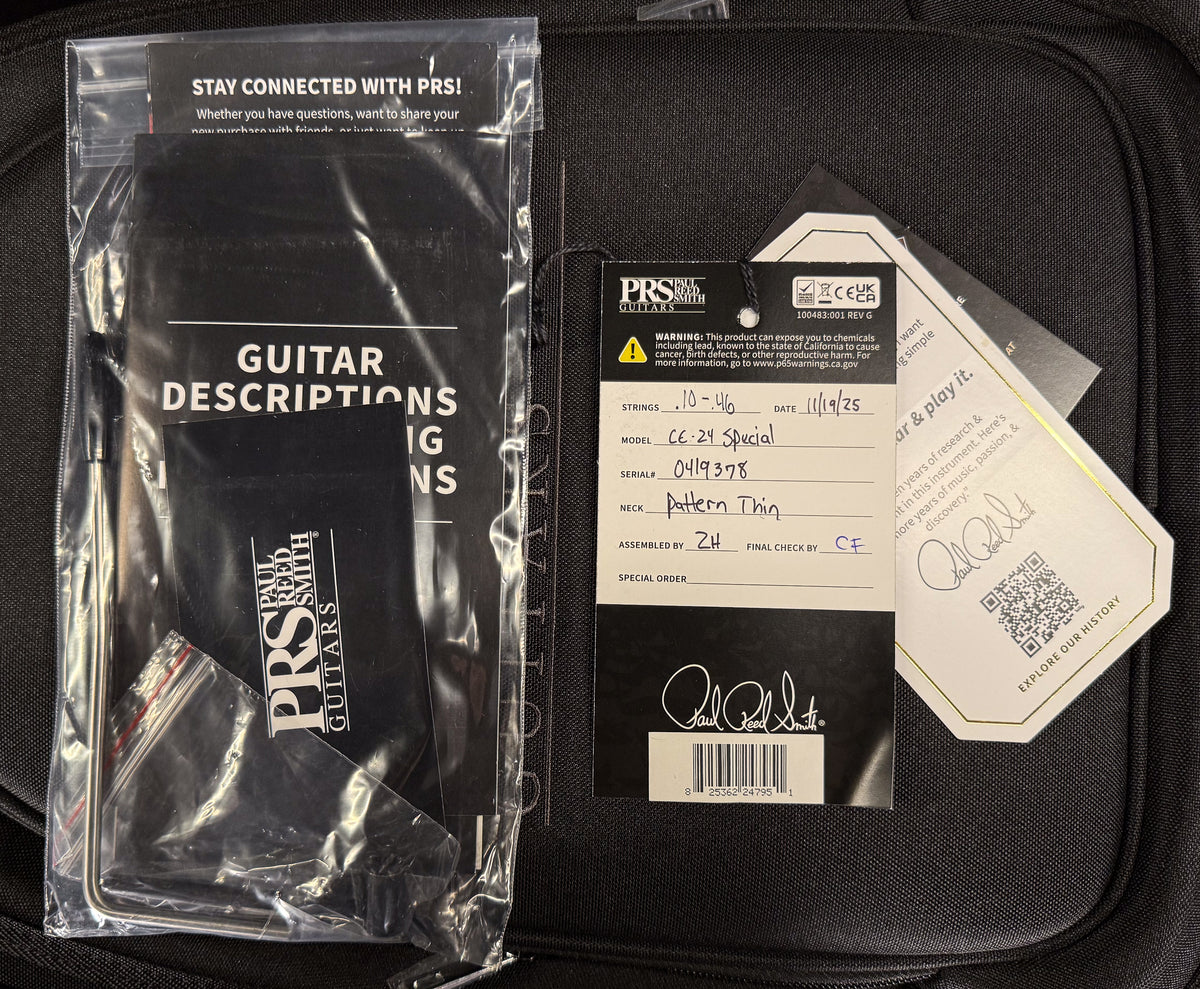 PRS CE 24 Special Limited Edition Faded Blue Smokeburst (378)