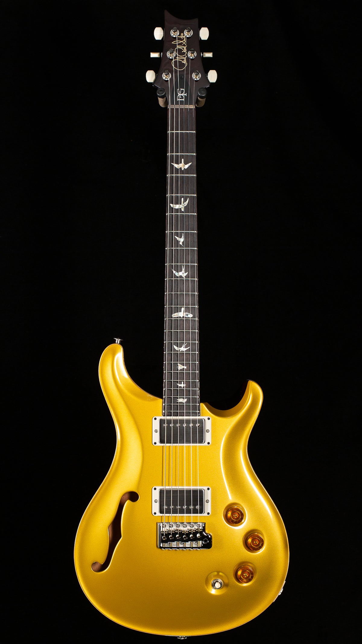 PRS DGT Semi-Hollow Gold Top (497)