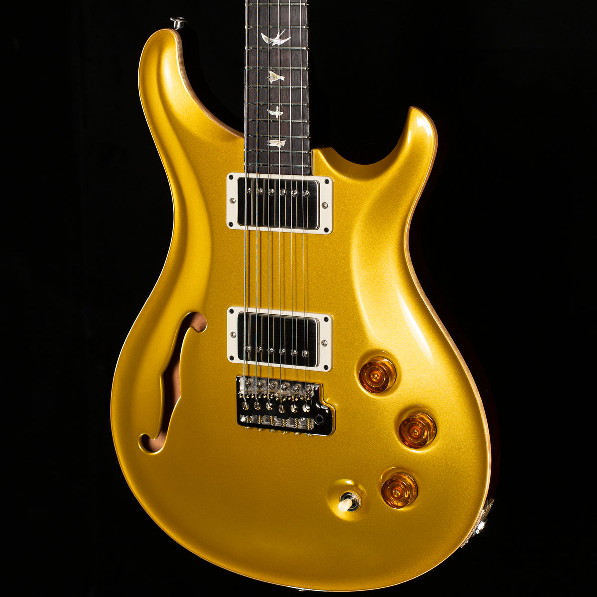 PRS DGT Semi-Hollow Gold Top (497)