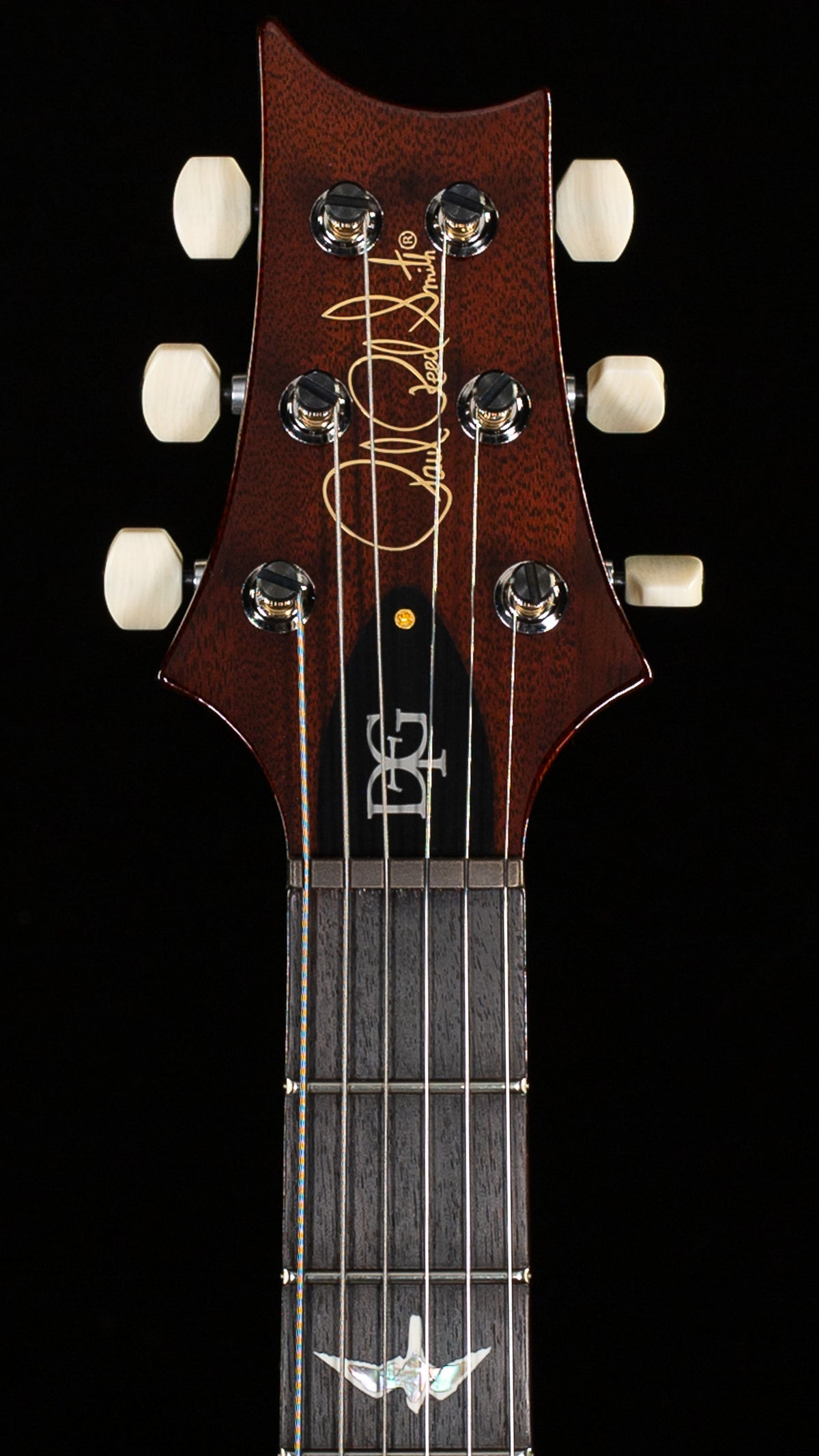 PRS DGT Semi-Hollow McCarty Tobacco Sunburst 10 Top (513)
