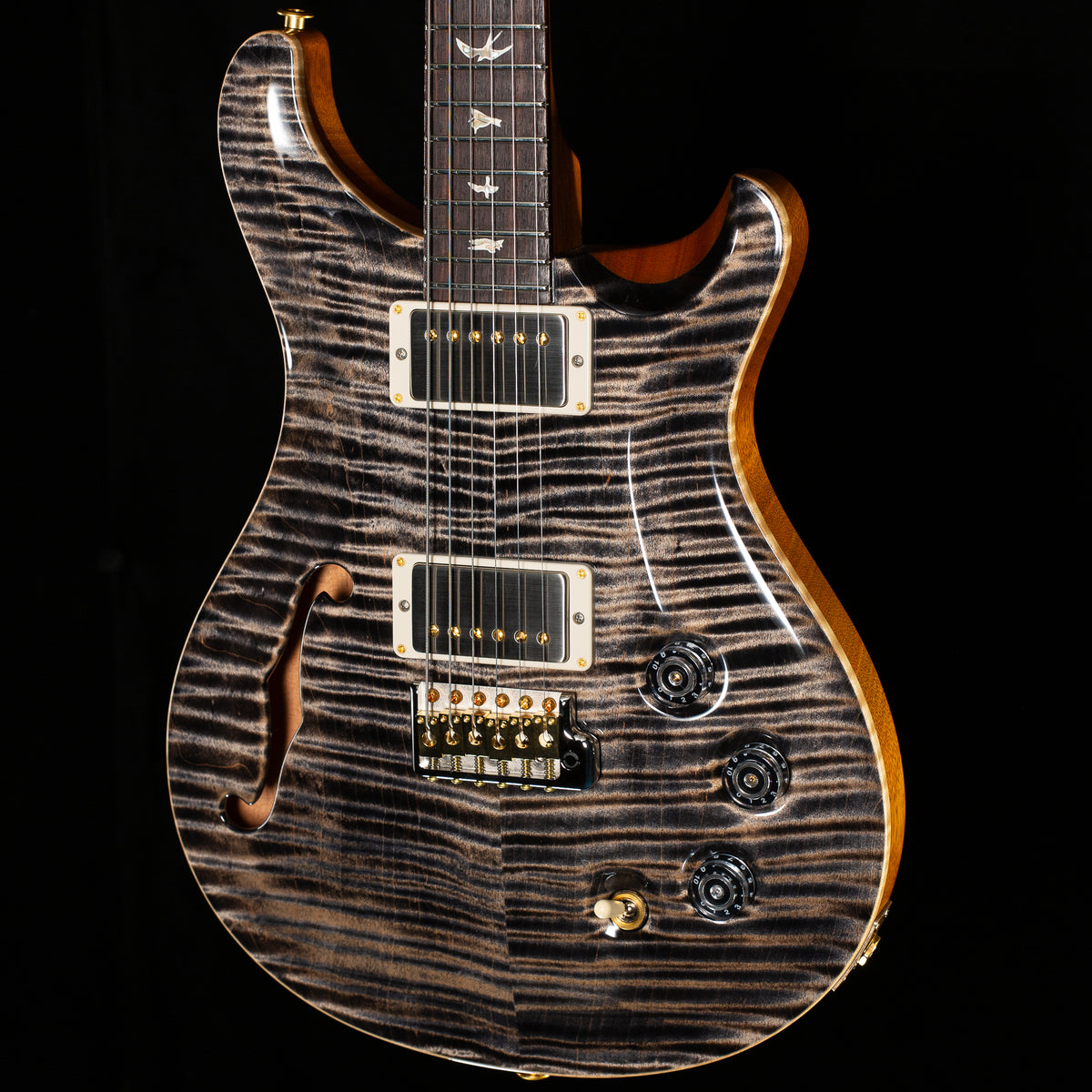 PRS DGT Semi-Hollow Charcoal 10 Top (125)