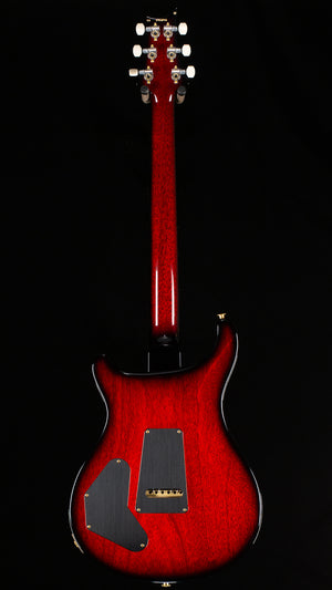 PRS DGT Semi-Hollow Custom Color Blood Orange/Smokeburst Back 10 top (346)