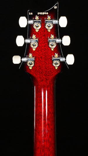 PRS DGT Semi-Hollow Custom Color Blood Orange/Smokeburst Back 10 top (346)
