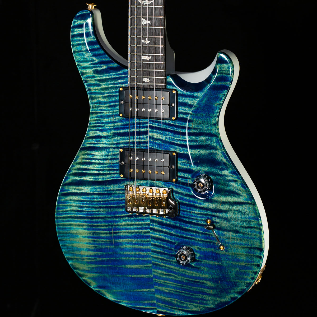 PRS Custom 24 River Blue Pearl 10 Top (355)